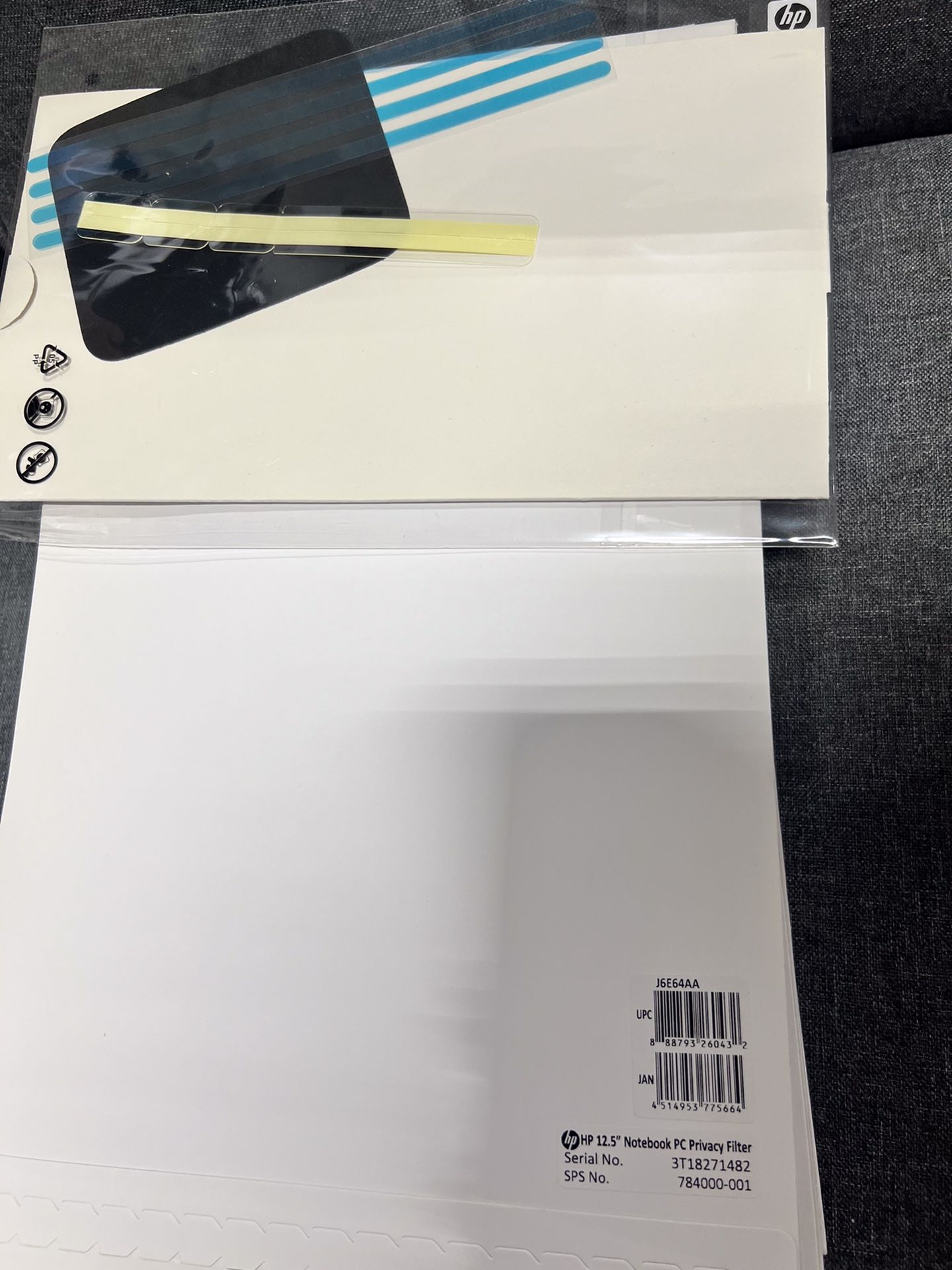 HP Notebook PC Privacy Filter 12.5”
