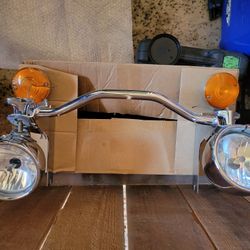 Harley Light Bar Passing Lamps Turn Signals