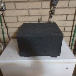 12" Skar Audio Sub In a sealed enclosure.