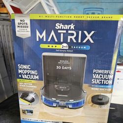 Shark Matrix 2 In 1 Mop And Vacuum Robot Cleaner