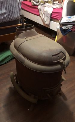 Antique from 1920 fire heater