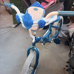 Frozen 12” Bicycle And Electric 4 Wheeler 