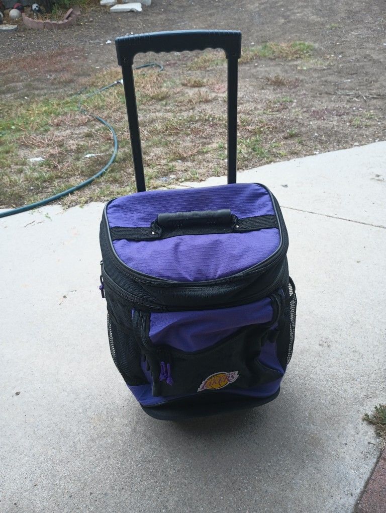 Lakers Ice Chest Cooler With Wheels