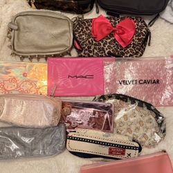 COSMETIC BAGS BUNDLE MAC TOOFACED HK 