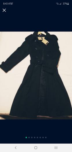 Burberry eastheath cashmere trench hotsell coat