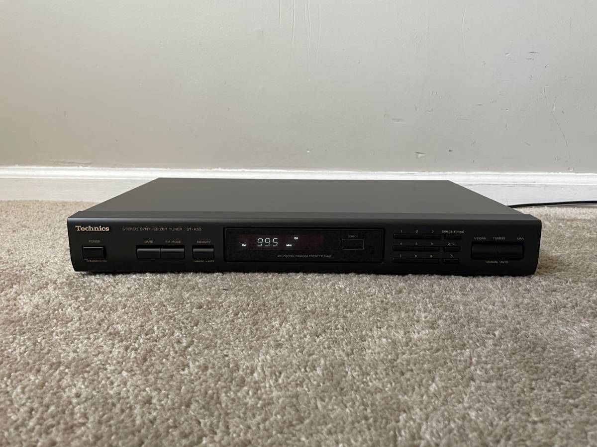 Manuel d'utilisation du tuner numérique AM/FM stéréo Technics