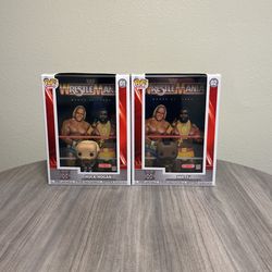 WWE Wrestle Mania 1985 Hulk Hogan & Mr. T Funko Pop Set