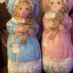 Vintage Stuffed Dolls READ DESCRIPTION 