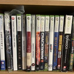 Xbox 360 Video Games & Accessories (Read Description for Prices)