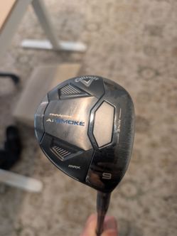Callaway Paradym AI Smoke 9 wood  Graphite Design Tour AD IZ-7 Extra Stiff