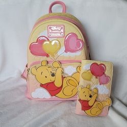 Loungefly Disney Winnie the Pooh hearts set