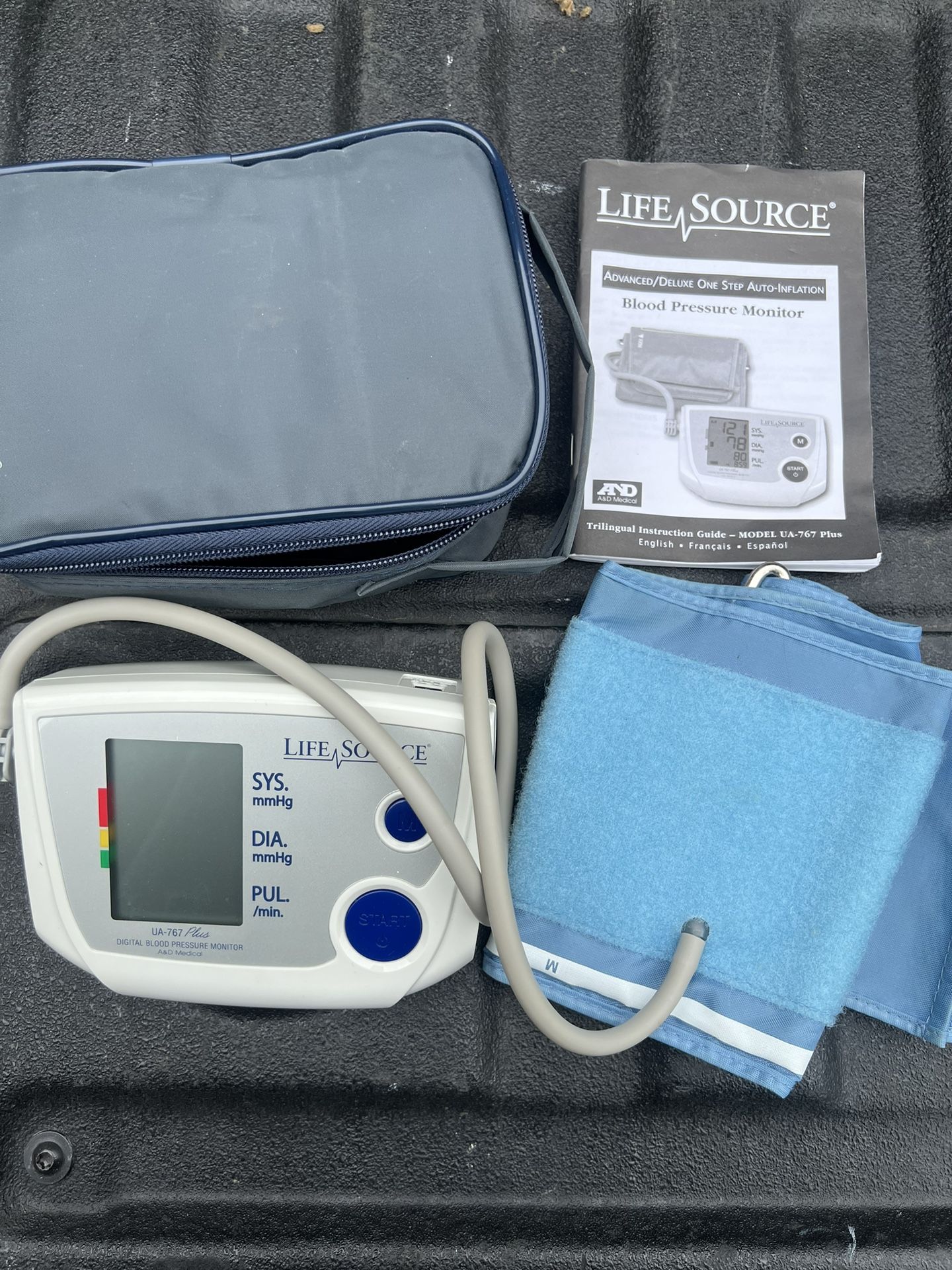 Life Source Blood Pressure Monitor MODEL UA-767 Plus