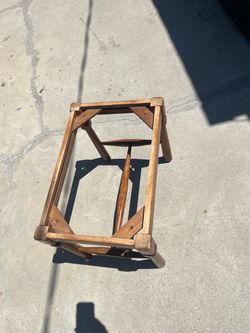 Vintage wood table