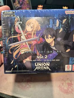 Sealed Sword Art Online Booster Box Vol.2