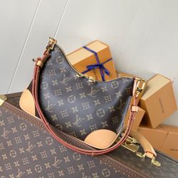 Louis Vuitton Classic old flower black girl's bag