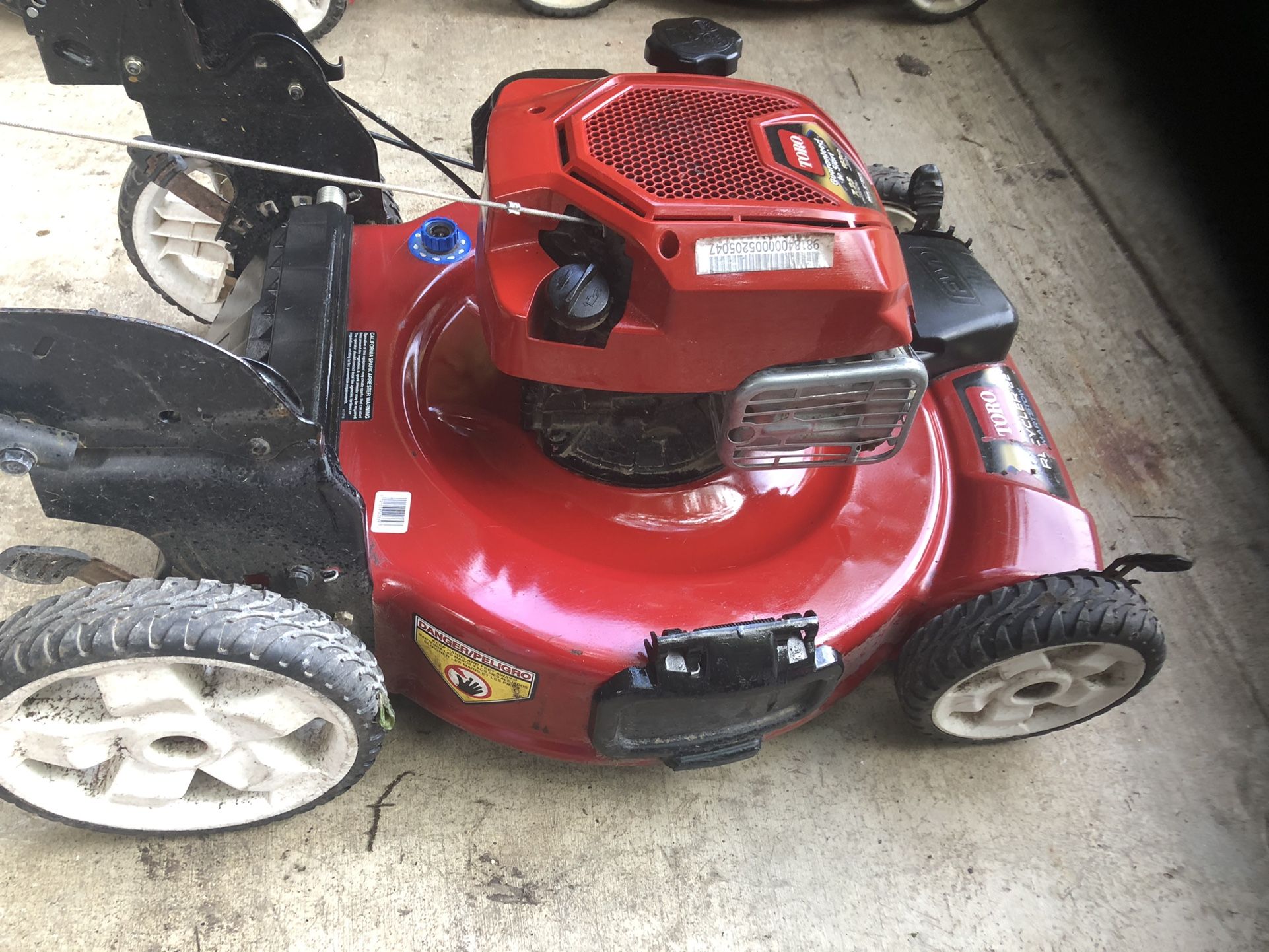 TORO SELF PROPELLED LAWNMOWER for Sale in San Antonio, TX OfferUp
