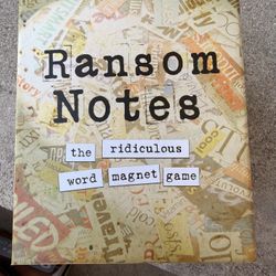 Ransom Notes Game 