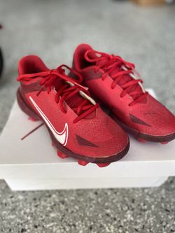 USED Force Mike Trout 8 Pro (Red) Cleats Size 3Y