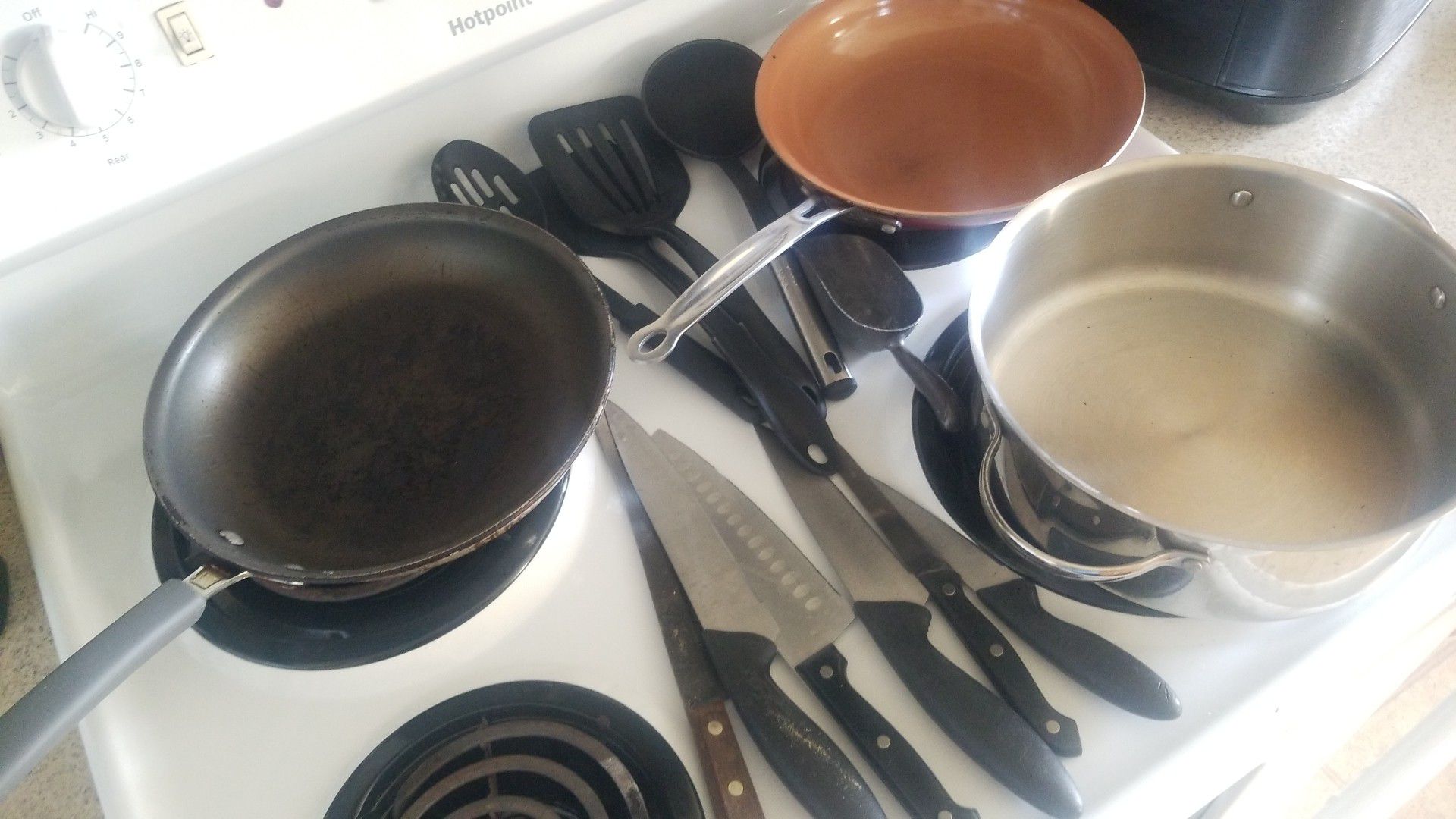 Cook wear and utensils