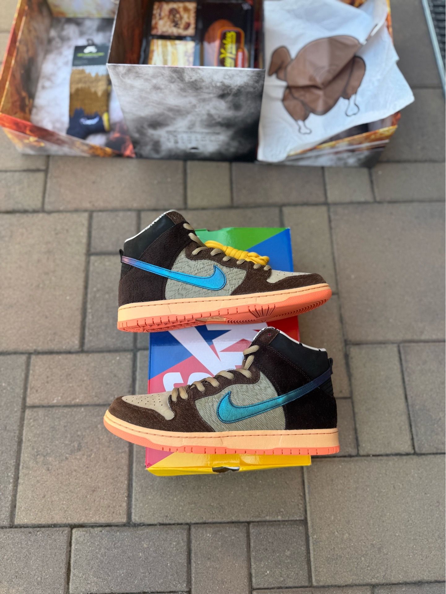 Concepts Nike SB Dunk High Turdunken Special Box size 13
