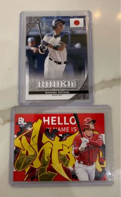Shohei Ohtani RC Exclusive Edition Japan Logo + Roll Call Shohei Ohtani (2) Lot