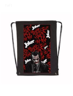 Joker Drawstring Bookbag