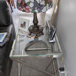 Crome Side Table 
