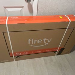Brand New & Unopened Amazon Fire TV 50” 4K (4-Series) – $300