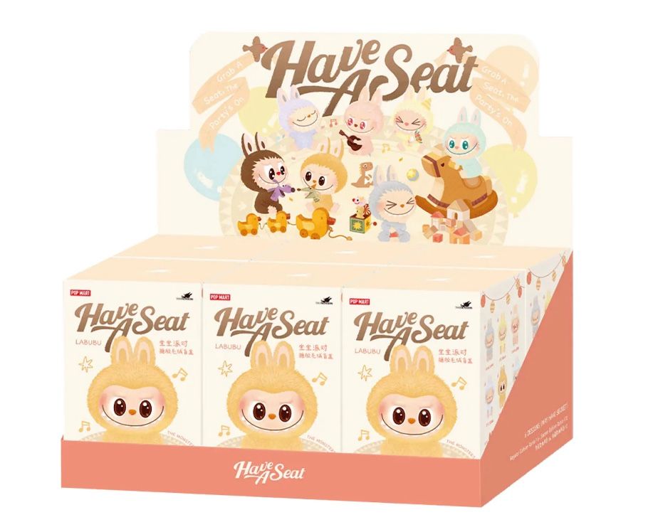 WHOLE SET Have A Seat Labubus