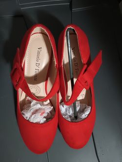 Red Heels Size 8