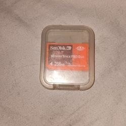 256mb Memory Stick Duo Card 