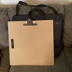 Artist Sketch Tote Board & Portable Storage Case Bag 18inX18in 