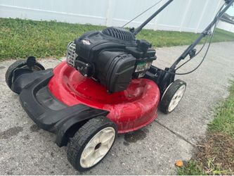 Self-propel Briggs and Stratton mower