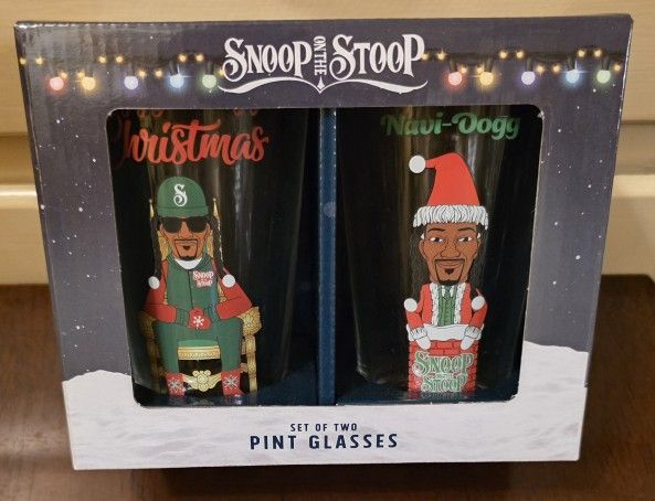 Pint Glass Set (2) - Snoop On The Stoop