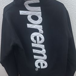 Supreme Black Hoodie
