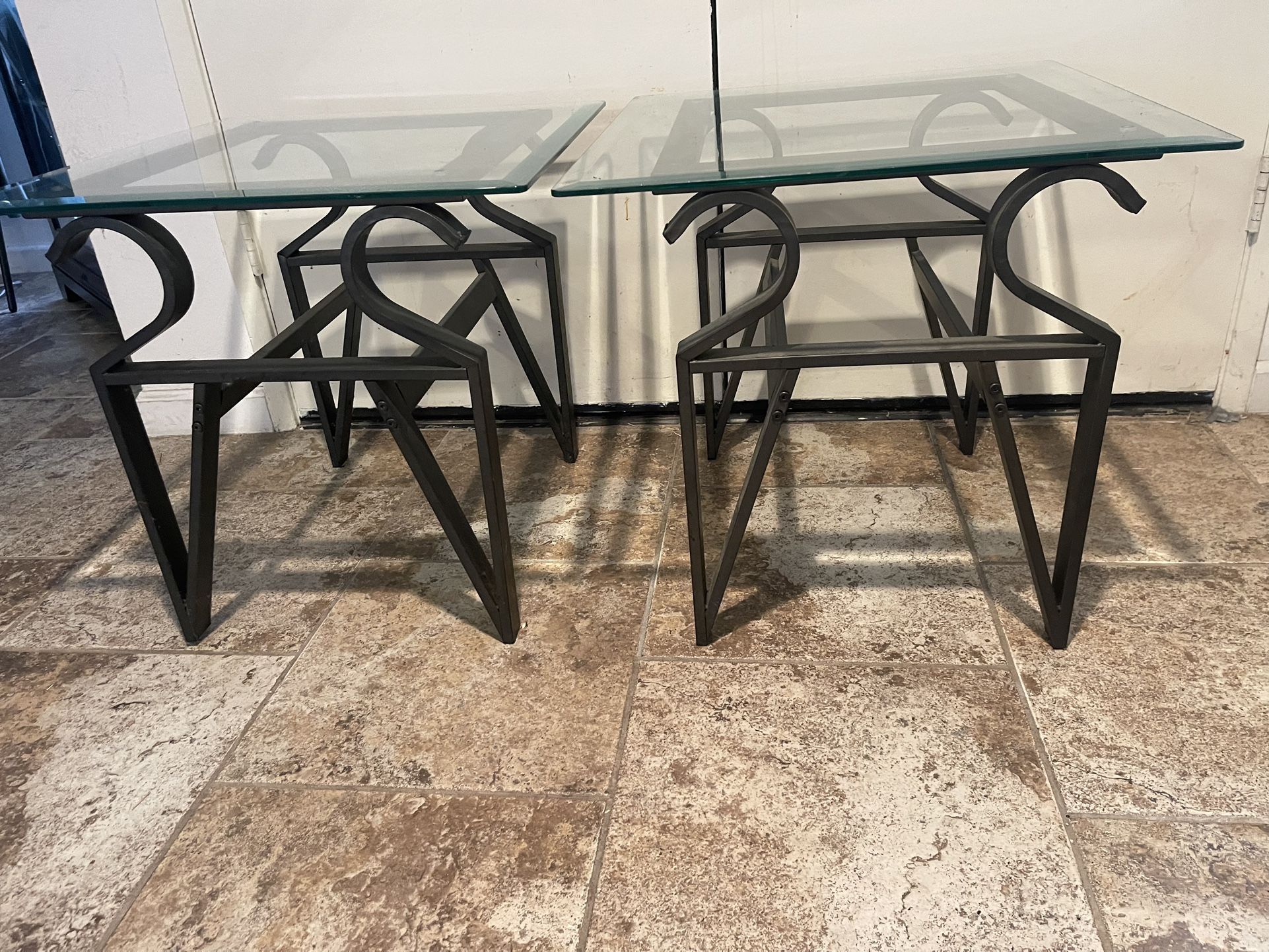 Glass End Tables