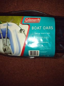 Boat Oars Coleman
