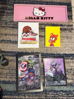 Mixed Pop Culture Wall Art Bundle