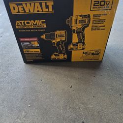 Dewalt Atomic Drill Driver And Impact Kit!! Never Opened!