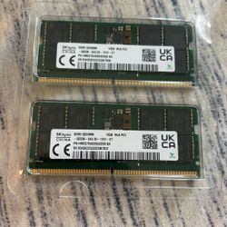 32gb DDR5 Sodimm RAM Laptop Memory (16x2)