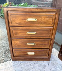 Stanley Furniture high dresser + Nightstand