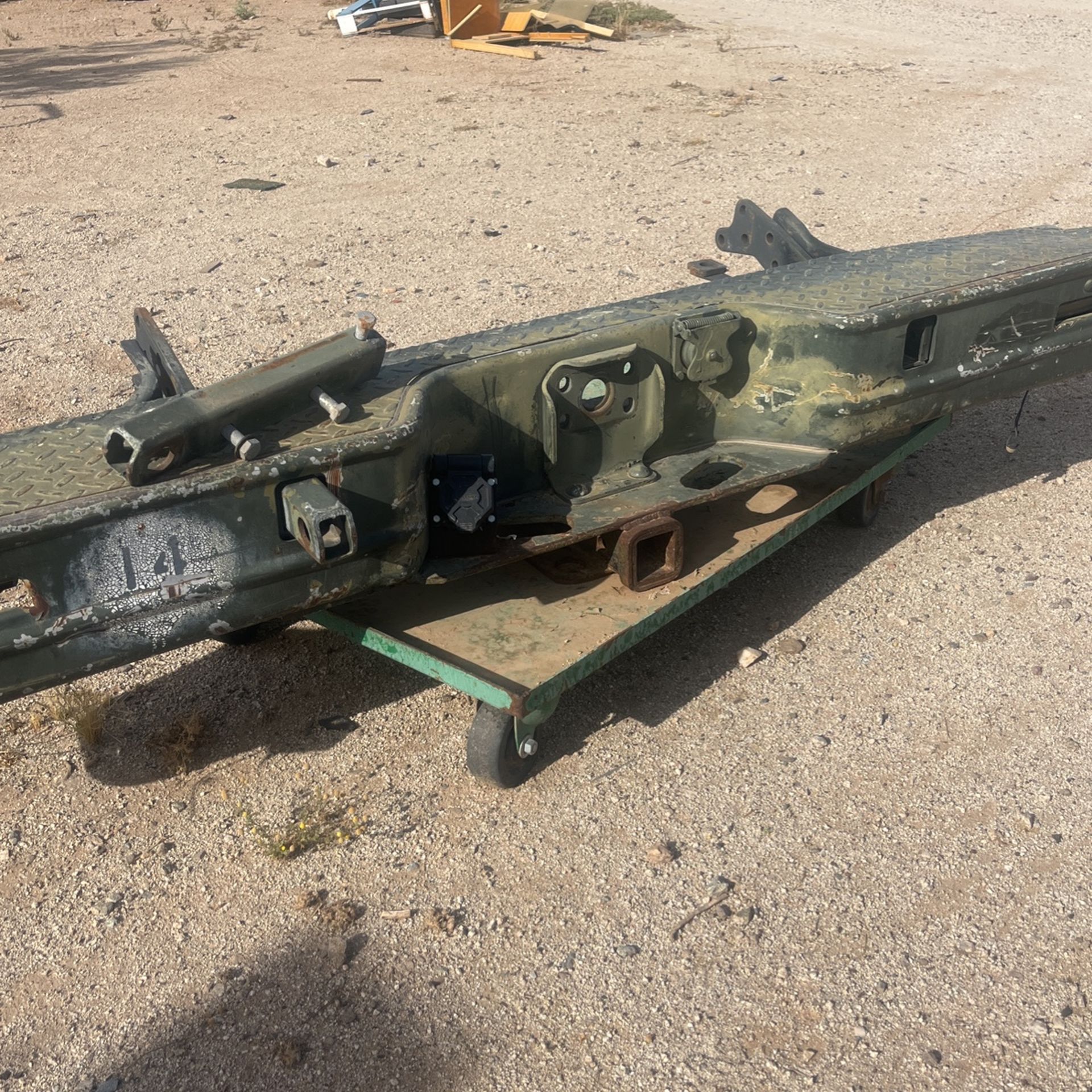 7387 Chevy Cucv K10 K20 K30 Military Rear Bumper for Sale in Queen