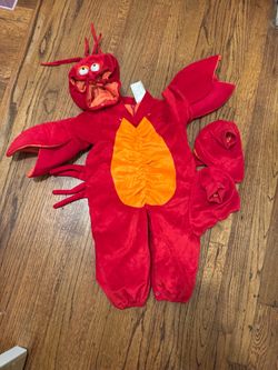 Crab costume for toddler 12-18 months