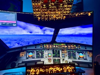 Home Cockpit Flight Simulator
