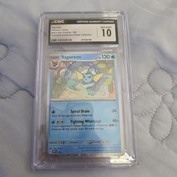 Vaporeon 168 CGC 10