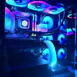 Liquid Cool Gaming PC Desktop Computer — i9 13900KF / RX 6900XT / 32GB DDR5 / 1TB SSD