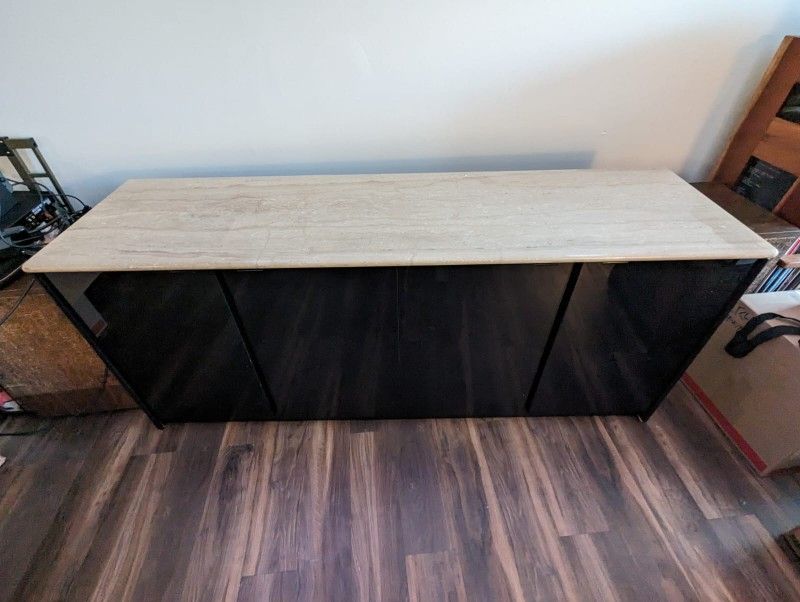 Modern Sideboard Buffet Marble Made In Italy