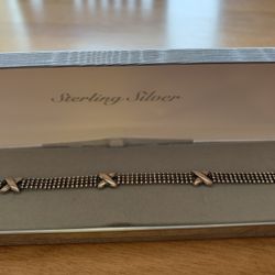 Sterling silver bracelet from Macy’s 