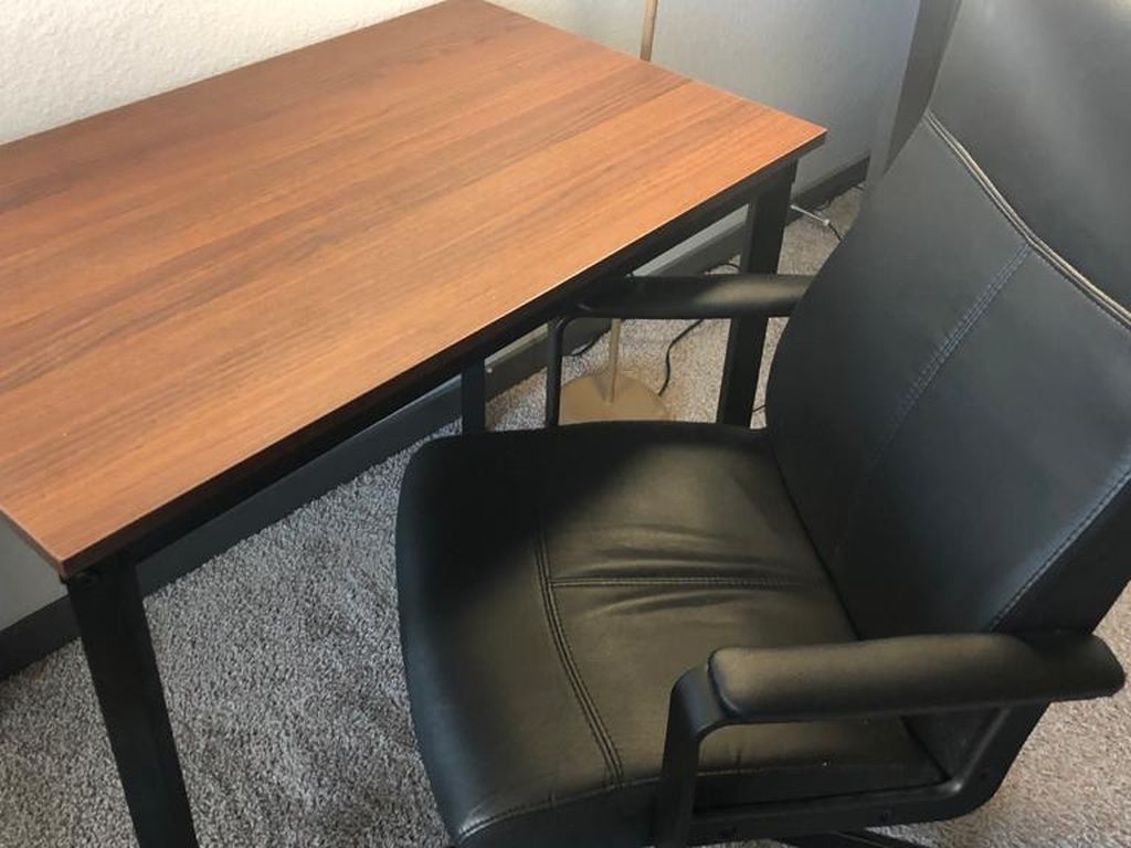 Office Setup Table And Chair