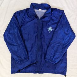 Men's Blue Windbreaker Jacket 